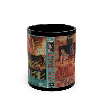 MY SWEET SATAN (VHS COVER) - Black Coffee Mug-11oz-Go Mug Yourself