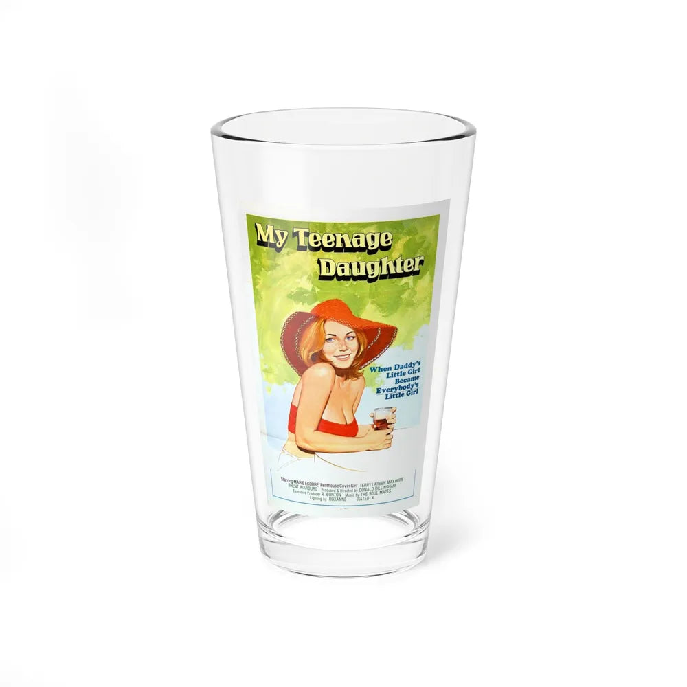 MY TEENAGE DAUGHTER 1956 Movie Poster - Pint Glass 16oz-16oz-Go Mug Yourself