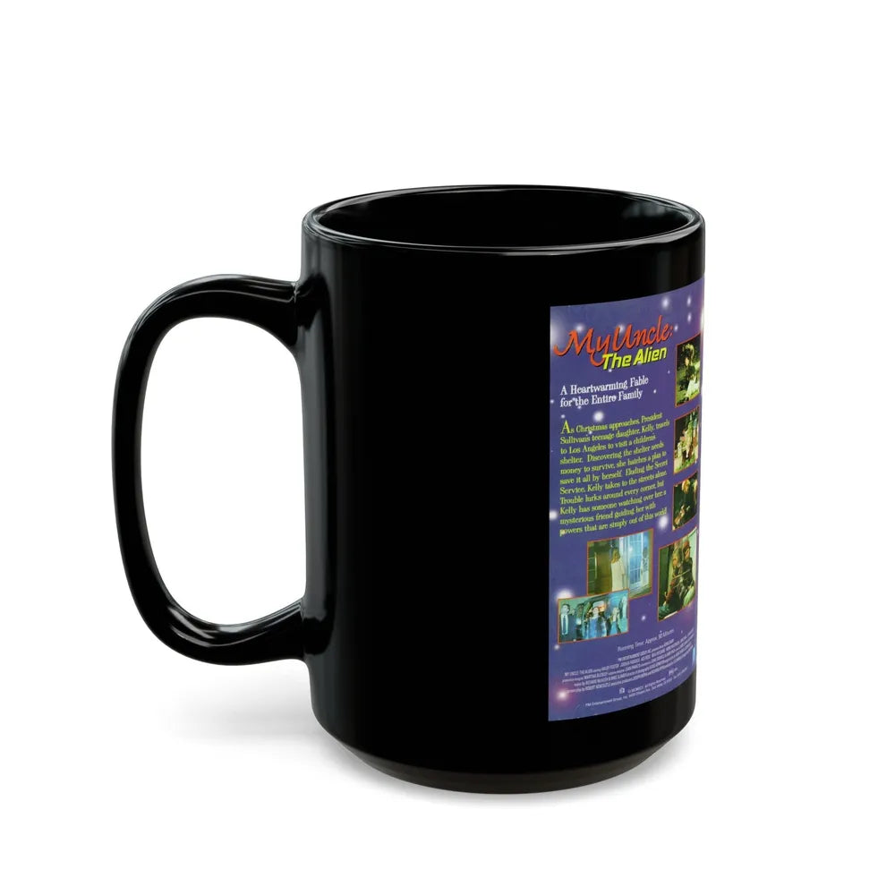 MY UNCLE THE ALIEN (VHS COVER) - Black Coffee Mug-Go Mug Yourself