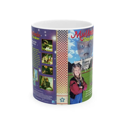 MY UNCLE THE ALIEN (VHS COVER) - White Coffee Mug 11oz - Go Mug Yourself
