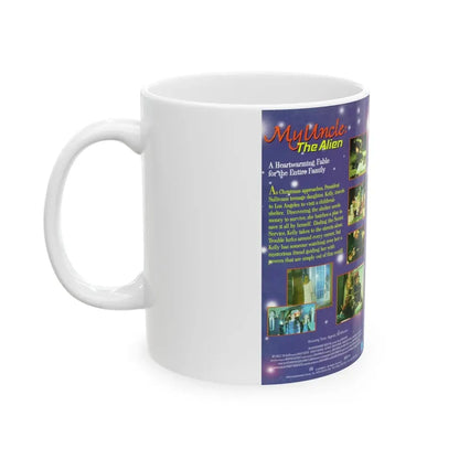 MY UNCLE THE ALIEN (VHS COVER) - White Coffee Mug - Go Mug Yourself