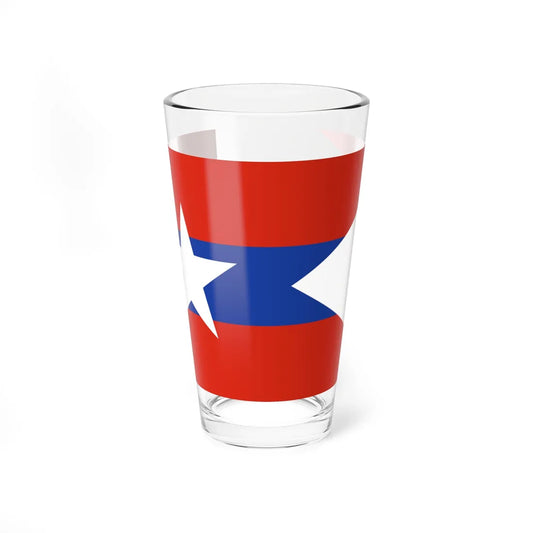 Myanmar Army Guidon (Myanmar) Pint Glass 16oz 16oz - Go Mug Yourself