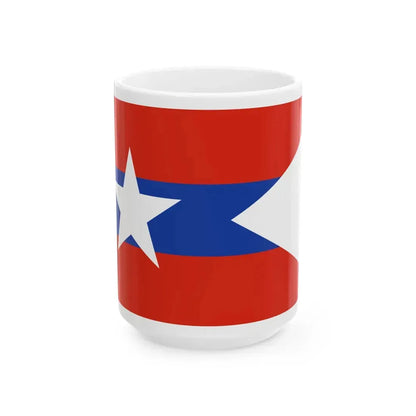 Myanmar Army Guidon (Myanmar) White Coffee Mug 15oz - Go Mug Yourself