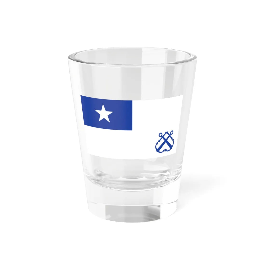 Myanmar Coast Guard Ensign (Myanmar) Shot Glass 1.5oz 1.5oz - Go Mug Yourself