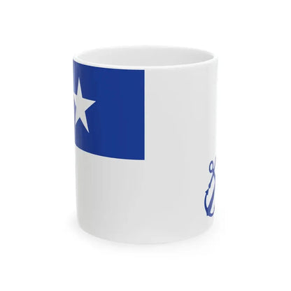 Myanmar Coast Guard Ensign (Myanmar) White Coffee Mug 11oz - Go Mug Yourself