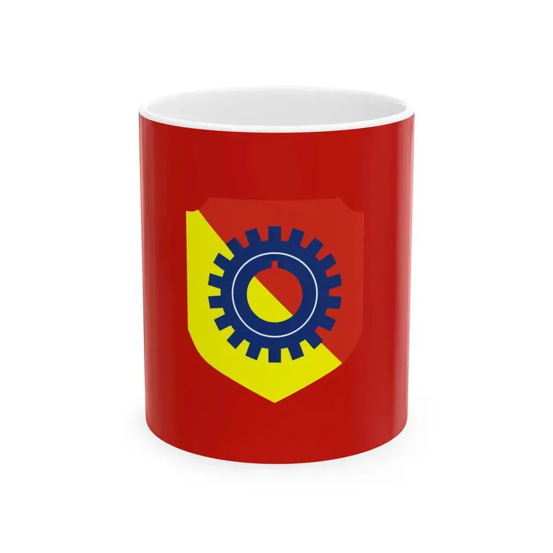 Myanmar Directorate of Defence Industries Flag (Myanmar) White Coffee Mug 11oz - Go Mug Yourself