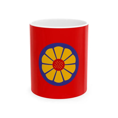 Myanmar Eastern Central RMC Flag (Myanmar) White Coffee Mug 11oz - Go Mug Yourself