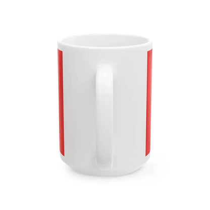 Myanmar Eastern Central RMC Flag (Myanmar) White Coffee Mug - Go Mug Yourself