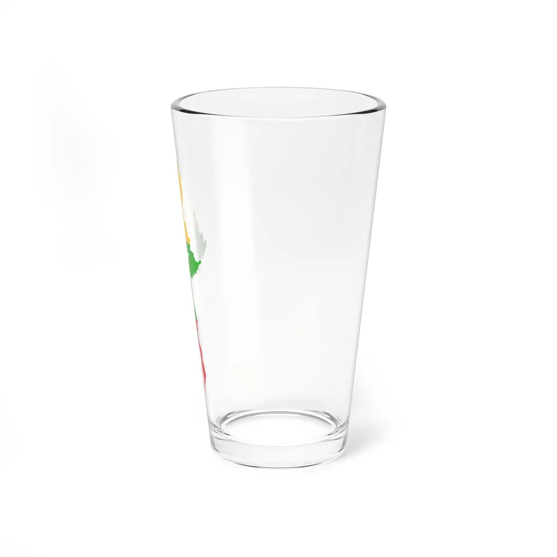 Myanmar Map Flag (Myanmar) Pint Glass 16oz - Go Mug Yourself