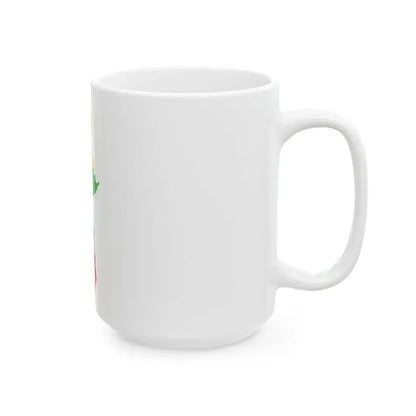 Myanmar Map Flag (Myanmar) White Coffee Mug - Go Mug Yourself