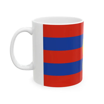 Myanmar Military Engineers Flag (Myanmar) White Coffee Mug - Go Mug Yourself
