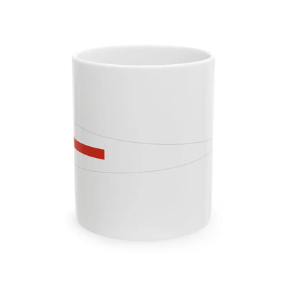 Myanmar Navy commissioning pennant (Myanmar) White Coffee Mug 11oz - Go Mug Yourself