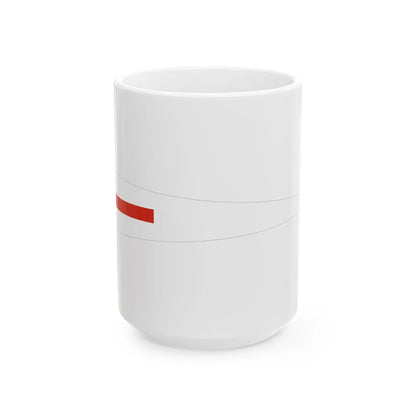 Myanmar Navy commissioning pennant (Myanmar) White Coffee Mug 15oz - Go Mug Yourself