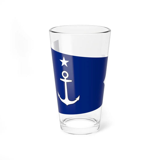 Myanmar Navy Commodore Flag (Myanmar) Pint Glass 16oz 16oz - Go Mug Yourself