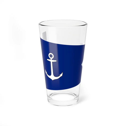 Myanmar Navy Fleet Commander Flag (Myanmar) Pint Glass 16oz 16oz - Go Mug Yourself