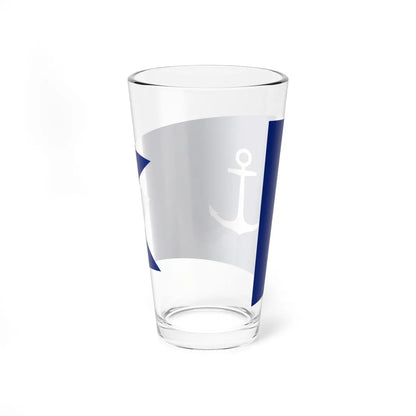 Myanmar Navy Fleet Commander Flag (Myanmar) Pint Glass 16oz - Go Mug Yourself