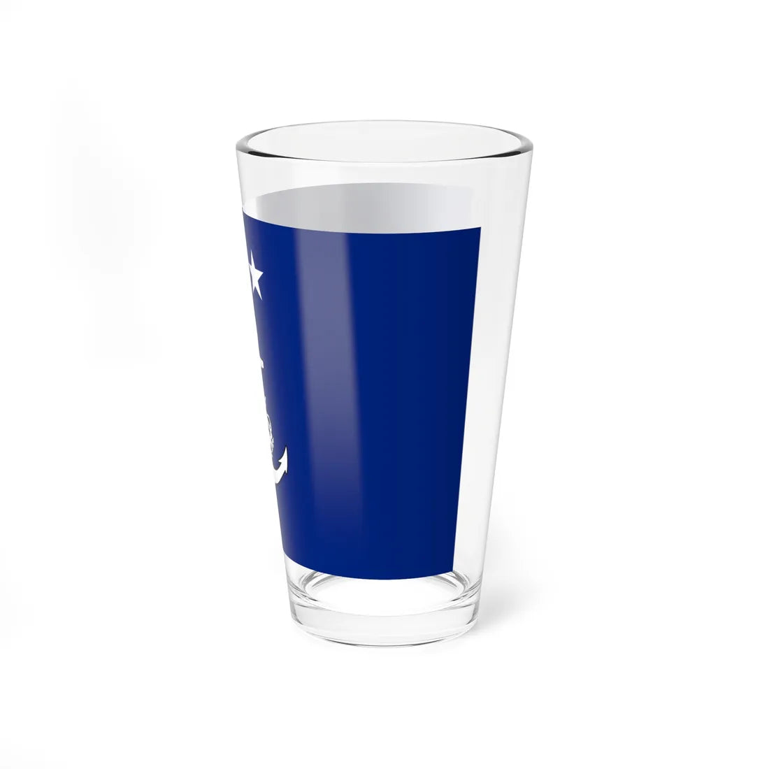 Myanmar Navy Rear-Admiral Flag (Myanmar) Pint Glass 16oz - Go Mug Yourself