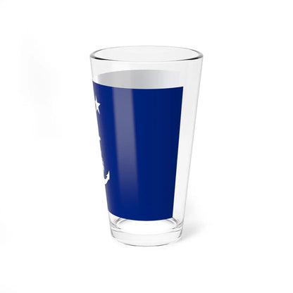 Myanmar Navy Rear-Admiral Flag (Myanmar) Pint Glass 16oz - Go Mug Yourself