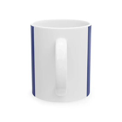 Myanmar Navy Vice-Admiral Flag (Myanmar) White Coffee Mug - Go Mug Yourself