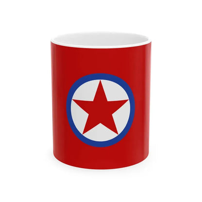 Myanmar Naypyitaw RMC Flag (Myanmar) White Coffee Mug 11oz - Go Mug Yourself