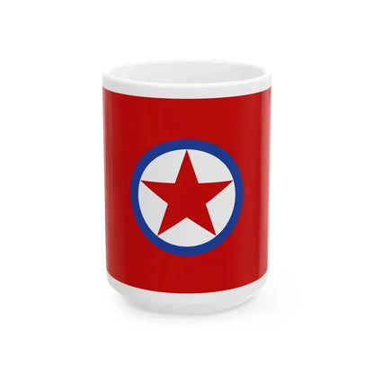 Myanmar Naypyitaw RMC Flag (Myanmar) White Coffee Mug 15oz - Go Mug Yourself