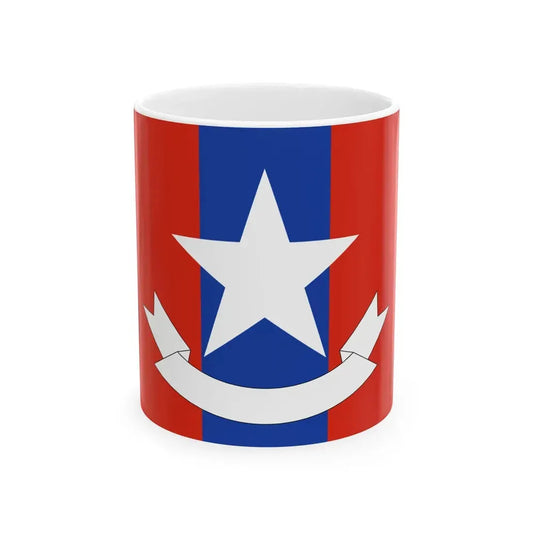 Myanmar Ordnance Services Flag (Myanmar) White Coffee Mug 11oz - Go Mug Yourself