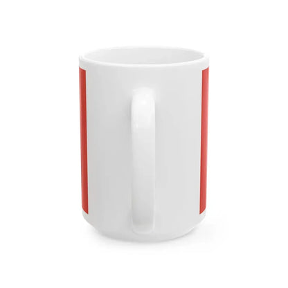 Myanmar Ordnance Services Flag (Myanmar) White Coffee Mug - Go Mug Yourself