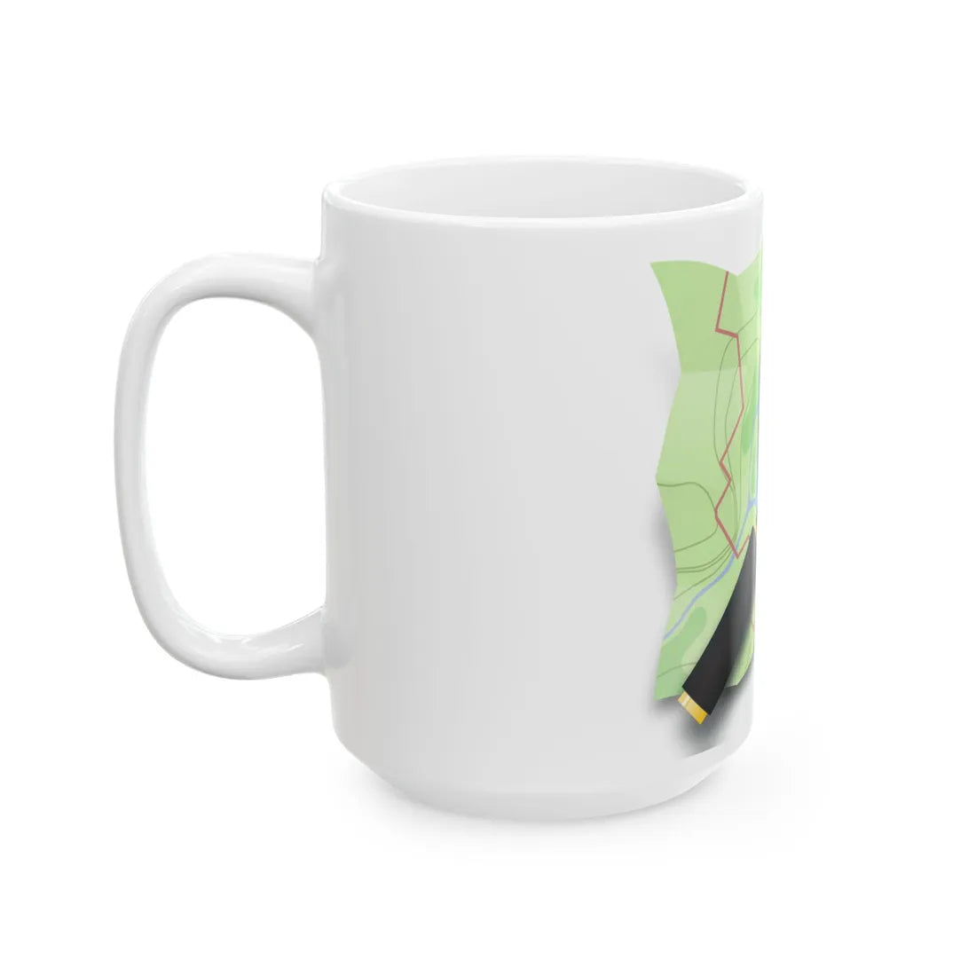 Mychosm Nigeria (Niger) White Coffee Mug - Go Mug Yourself