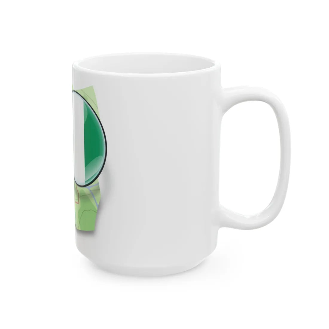 Mychosm Nigeria (Niger) White Coffee Mug - Go Mug Yourself