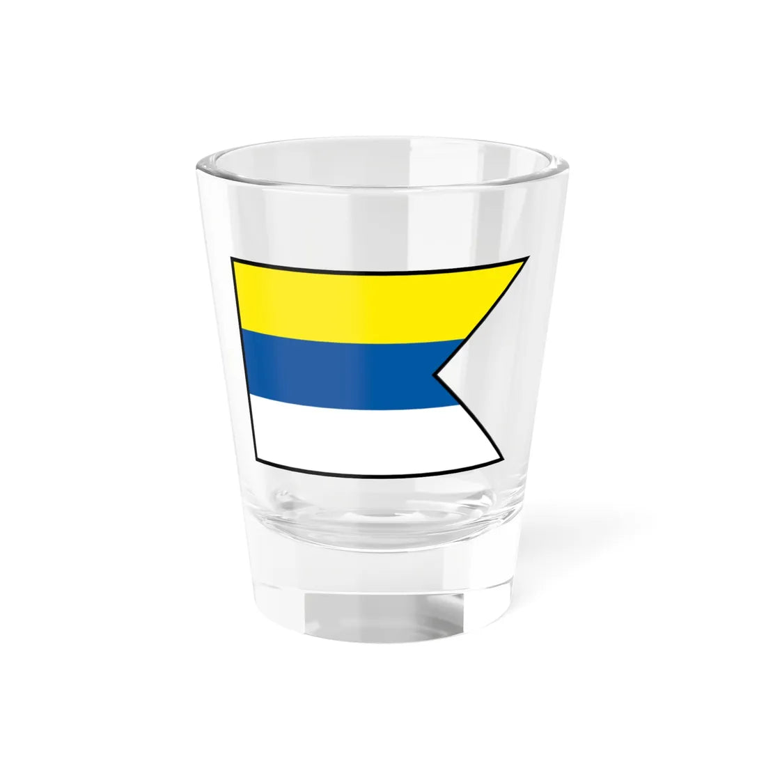 Myjava Myjava Flag (Slovakia) Shot Glass 1.5oz 1.5oz - Go Mug Yourself