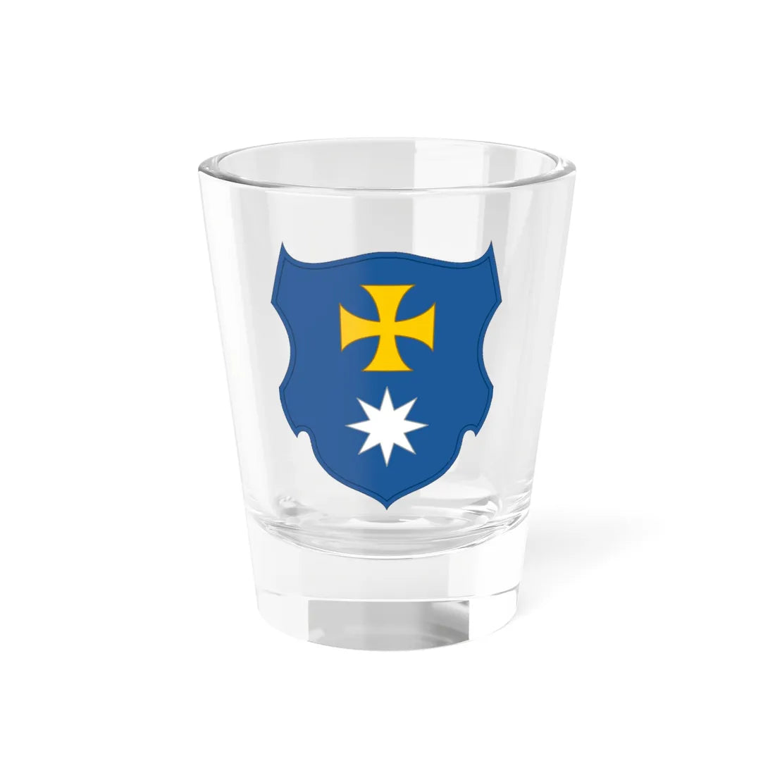Myrhorod polk (Ukraine) (Coat of Arms) Shot Glass 1.5oz 1.5oz - Go Mug Yourself