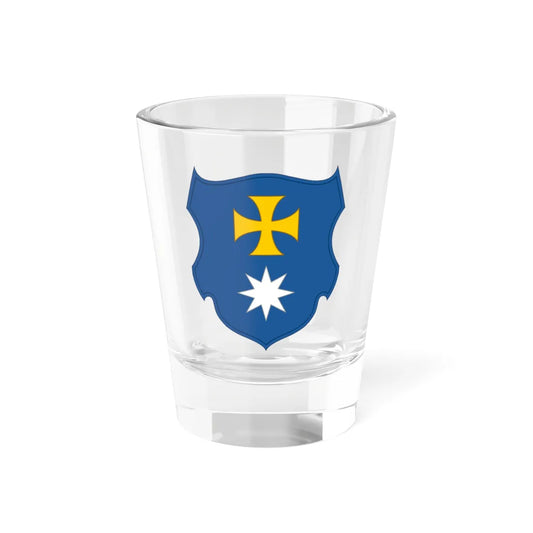 Myrhorod polk (Ukraine) (Coat of Arms) Shot Glass 1.5oz 1.5oz - Go Mug Yourself