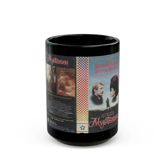 MYSTERIES (VHS COVER) - Black Coffee Mug 15oz - Go Mug Yourself