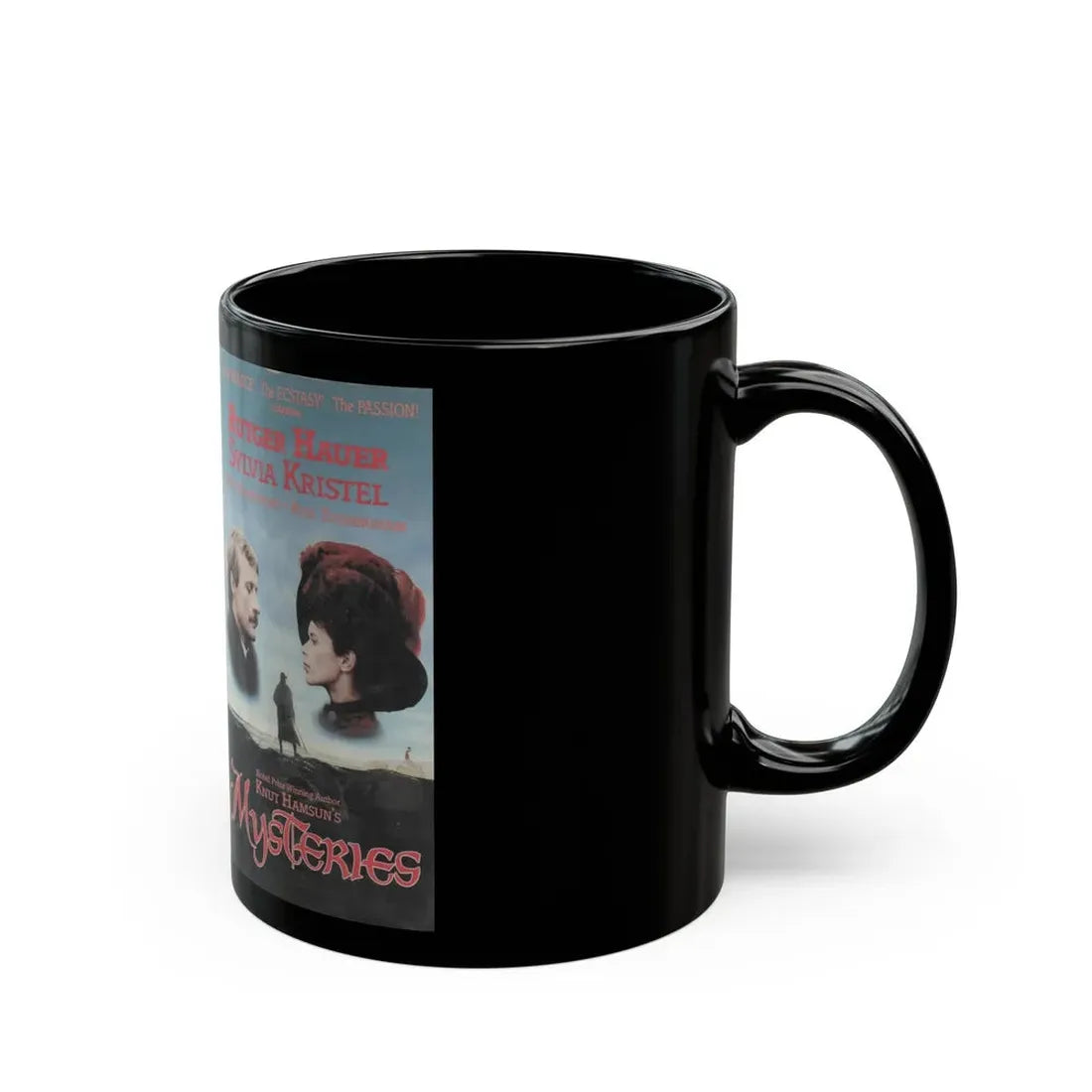 MYSTERIES (VHS COVER) - Black Coffee Mug - Go Mug Yourself