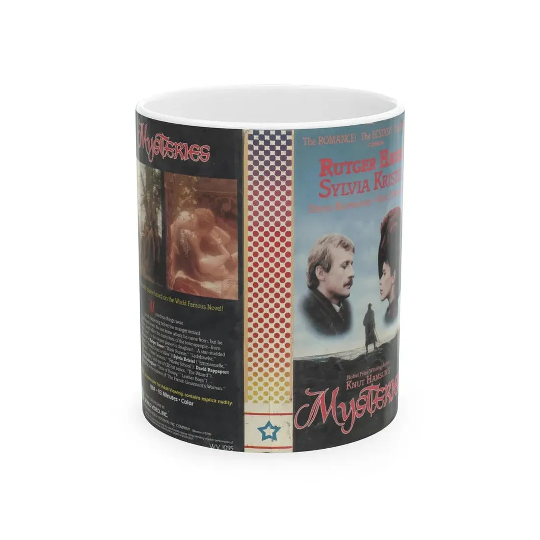 MYSTERIES (VHS COVER) - White Coffee Mug 11oz - Go Mug Yourself