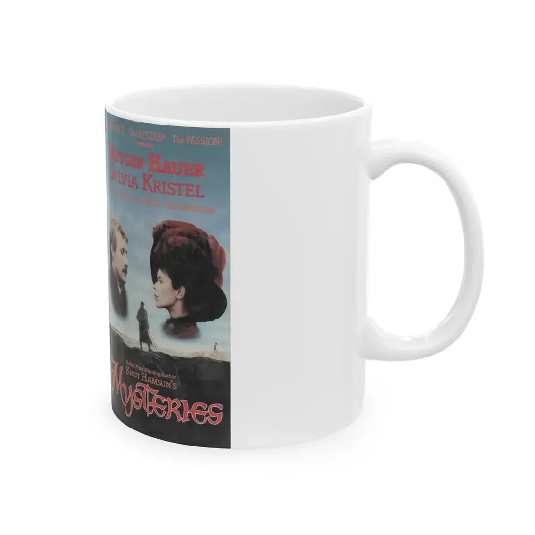 MYSTERIES (VHS COVER) - White Coffee Mug - Go Mug Yourself