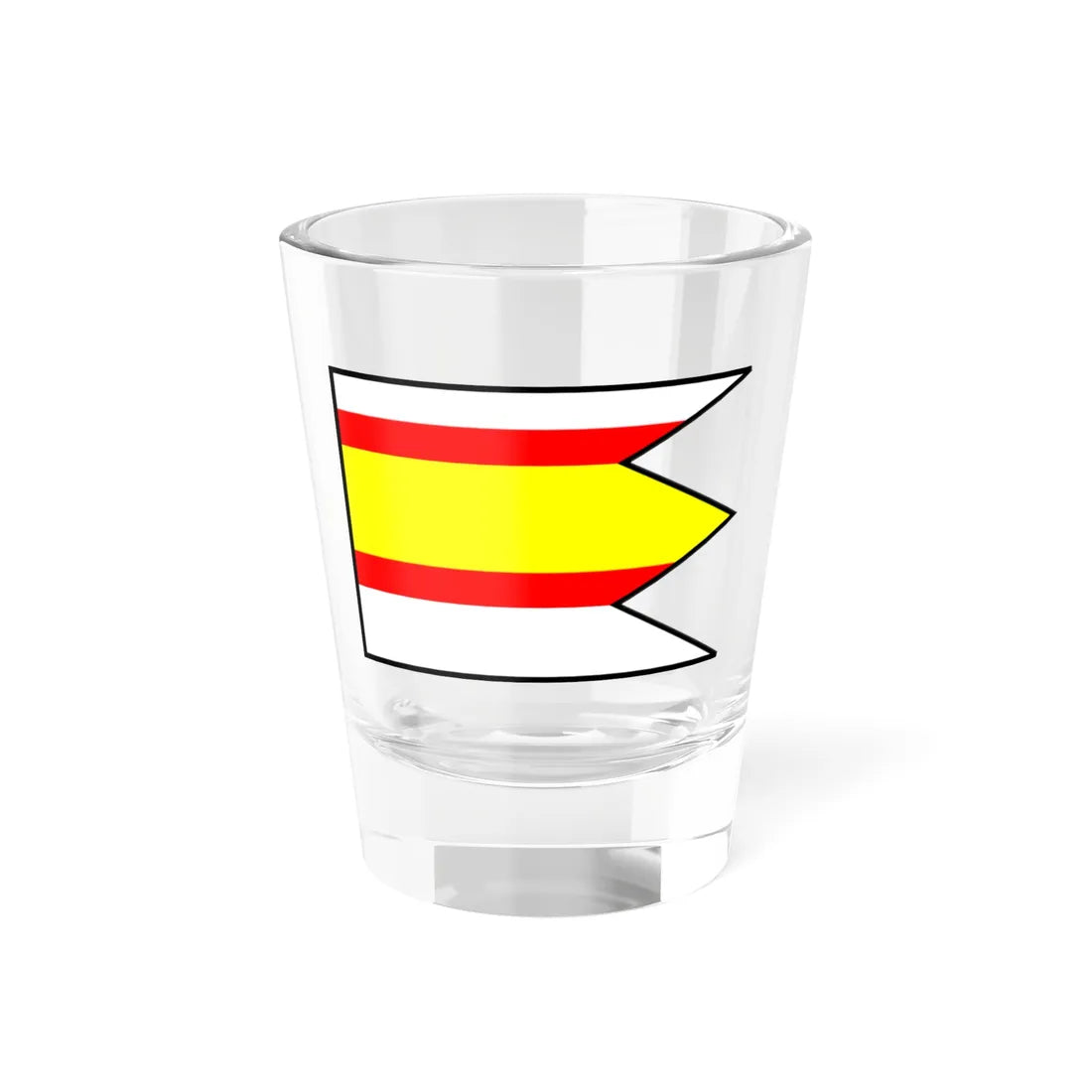 Mytne Ludany Levice Flag (Slovakia) Shot Glass 1.5oz 1.5oz - Go Mug Yourself