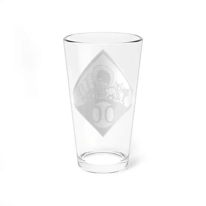 N-00 1926 template (Nebraska) (Road Sign) Pint Glass 16oz - Go Mug Yourself