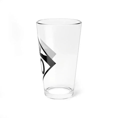 N-00 1950s template (Nebraska) (Road Sign) Pint Glass 16oz - Go Mug Yourself