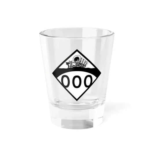 N-000 1950s template (Nebraska) (Road Sign) Shot Glass 1.5oz 1.5oz - Go Mug Yourself