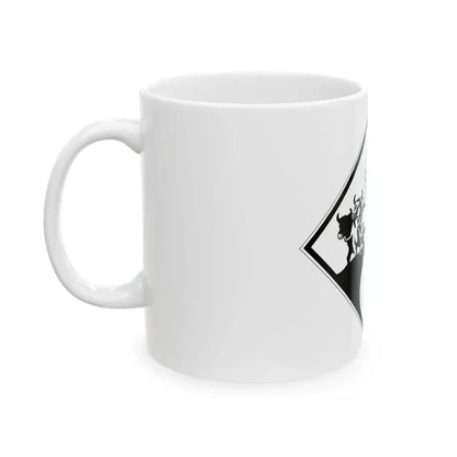 N-1 1926 (Nebraska) (Road Sign) White Coffee Mug - Go Mug Yourself