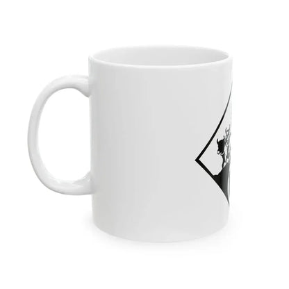 N-100 1926 (Nebraska) (Road Sign) White Coffee Mug - Go Mug Yourself