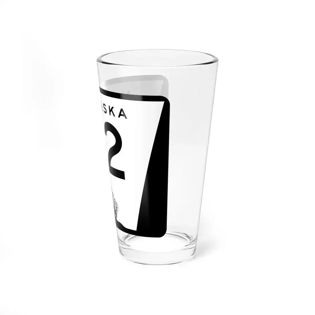 N-112 (Nebraska) (Road Sign) Pint Glass 16oz - Go Mug Yourself