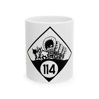 N-113 1926 (Nebraska) (Road Sign) White Coffee Mug 11oz - Go Mug Yourself