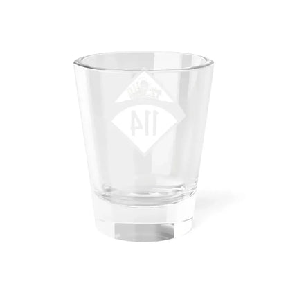 N-114 1950 (Nebraska) (Road Sign) Shot Glass 1.5oz - Go Mug Yourself