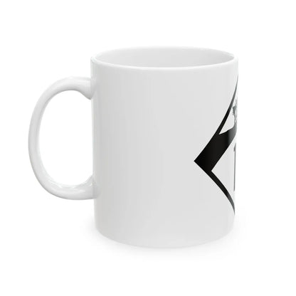 N-115 1950 (Nebraska) (Road Sign) White Coffee Mug - Go Mug Yourself