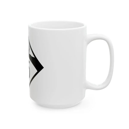 N-115 1950 (Nebraska) (Road Sign) White Coffee Mug - Go Mug Yourself