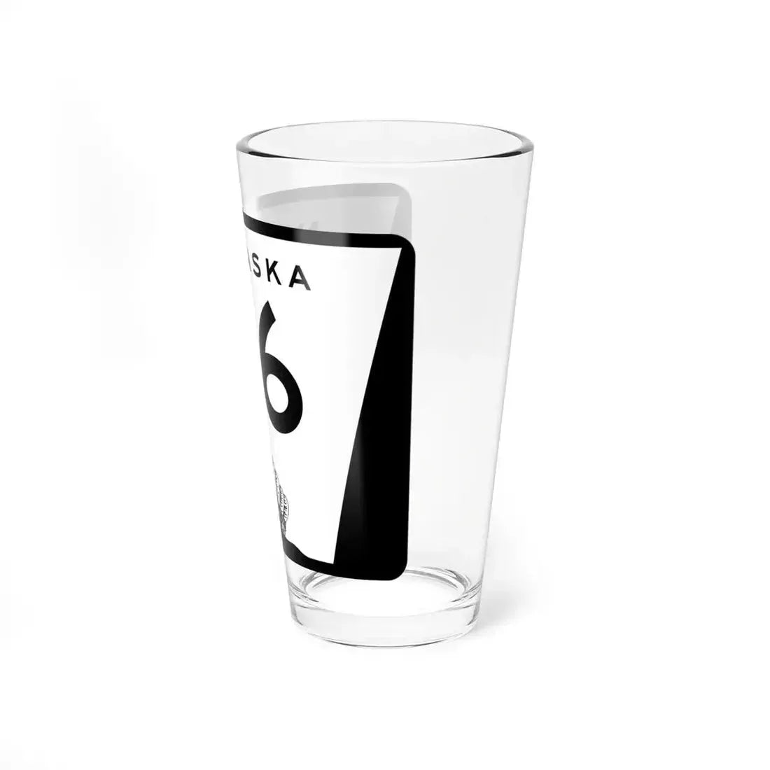 N-116 (Nebraska) (Road Sign) Pint Glass 16oz - Go Mug Yourself