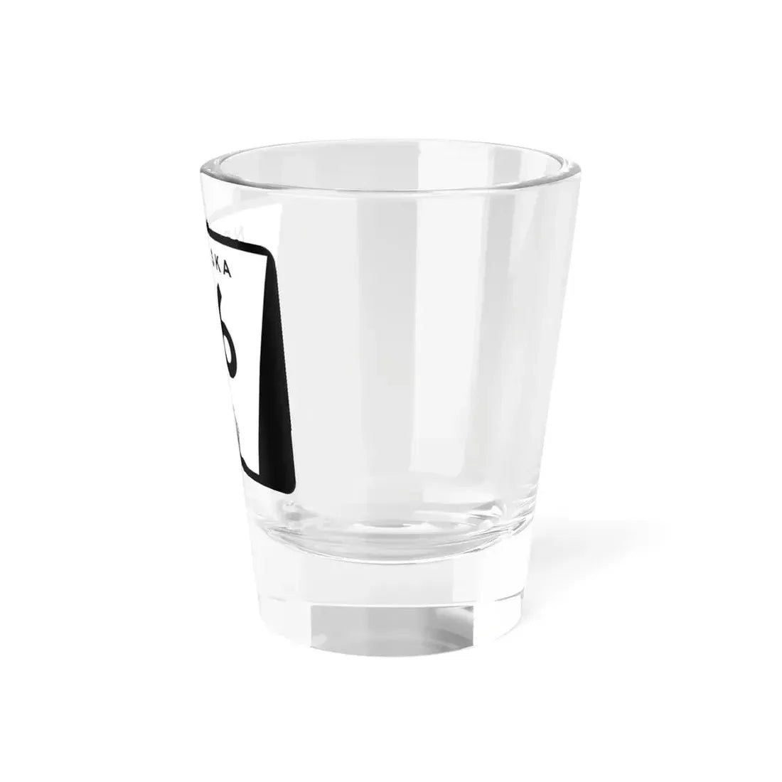 N-116 (Nebraska) (Road Sign) Shot Glass 1.5oz - Go Mug Yourself