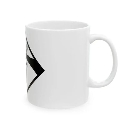 N-117 1950 (Nebraska) (Road Sign) White Coffee Mug - Go Mug Yourself